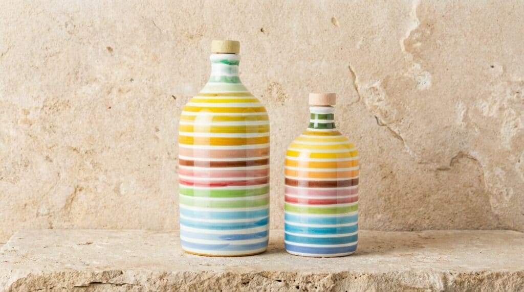 Bomboniere matrimonio in vari formati con olio extravergine dalla Puglia