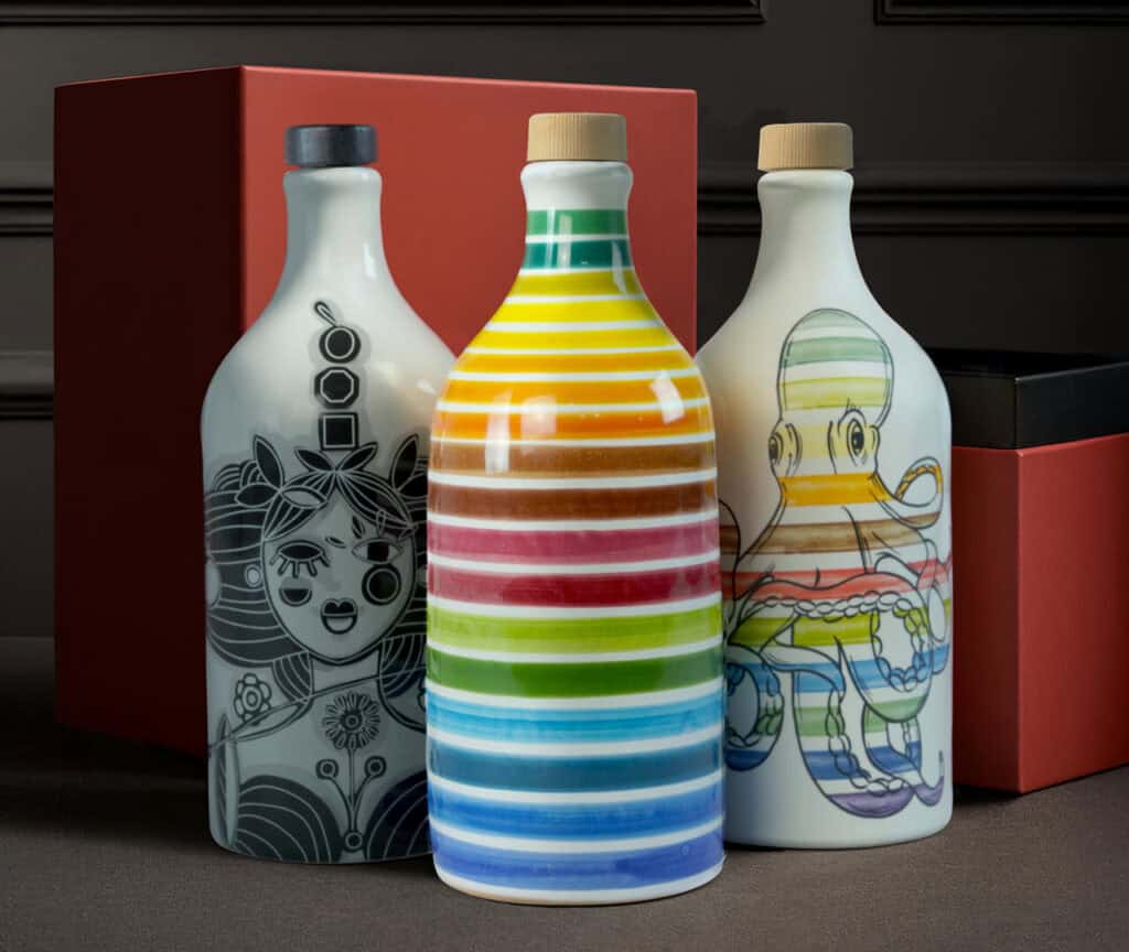 Orci in ceramica dipinti a mano Frantoio Muraglia collezione design