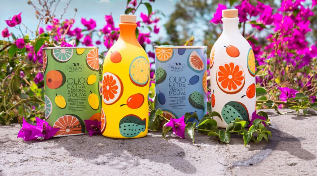 I nuovi prodotti nella linea Coolors - Frutti del mediterraneo di Frantoio Mauraglia